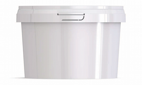 пластиковая банка с крышкой jetb 650 (0,65 л) пищевая круглая