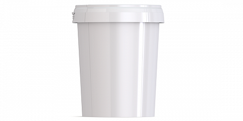 пластиковая банка (стакан) с крышкой jetb 1000 (1,05 л) пищевая