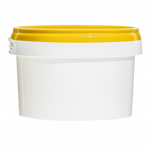 пластиковая банка jetb 280 (0,28 л) с желтой крышкой