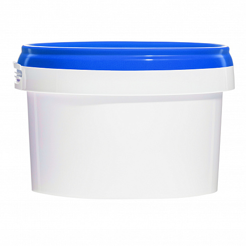 пластиковая банка jetb 280 (0,28 л) с синей крышкой