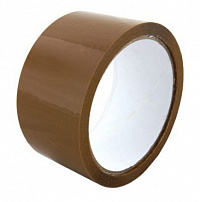 коричневая клейкая лента  48 мм х 150 м коричневый  45 мкм
